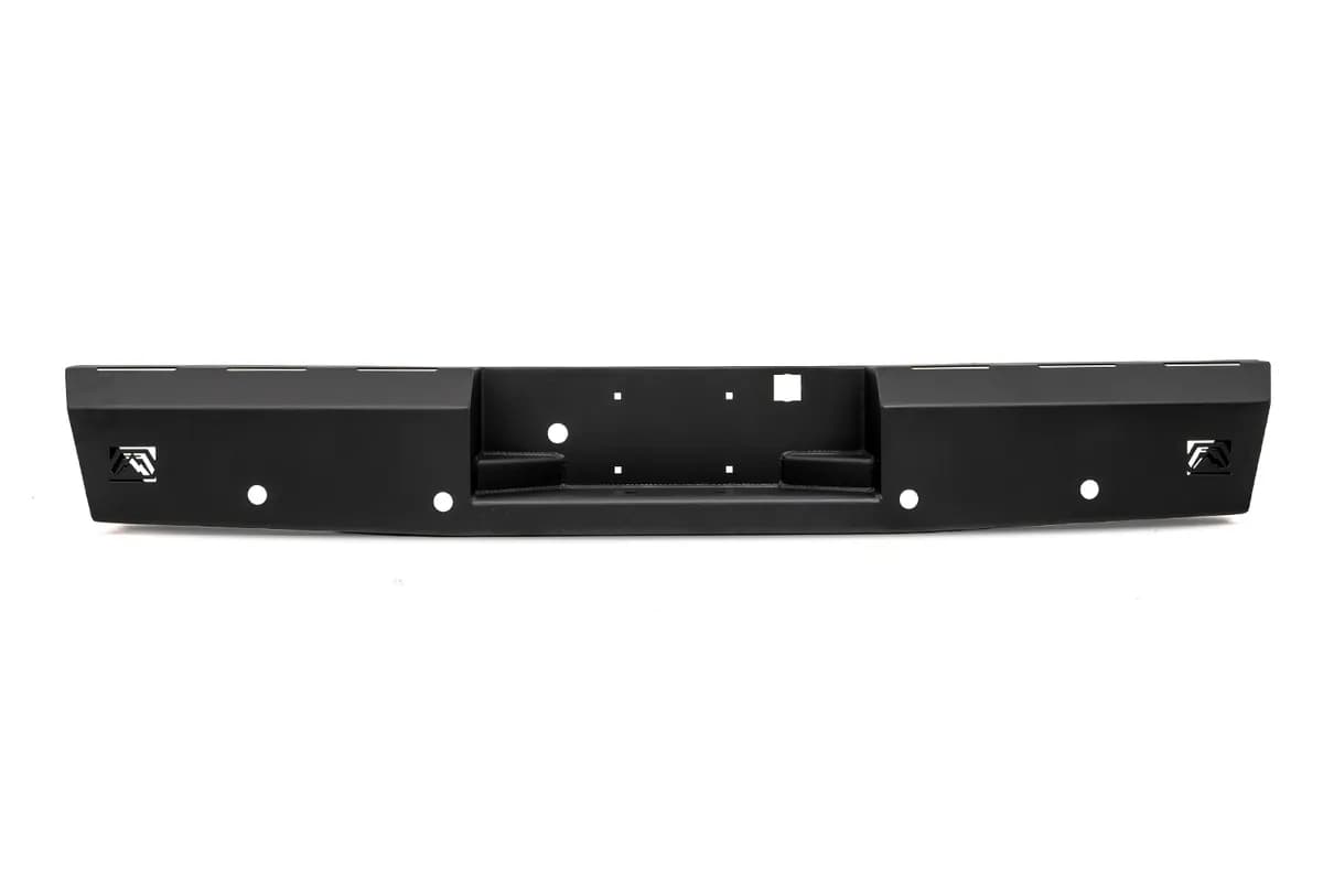 0307 Silverado/Sierra 2500/3500 HD Red Steel Rear Bumper