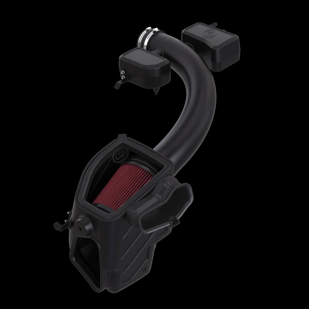 Cold Air Intake For 20-22 Ford F250 F350 6.2L Gas Dry Extendable Filter S B