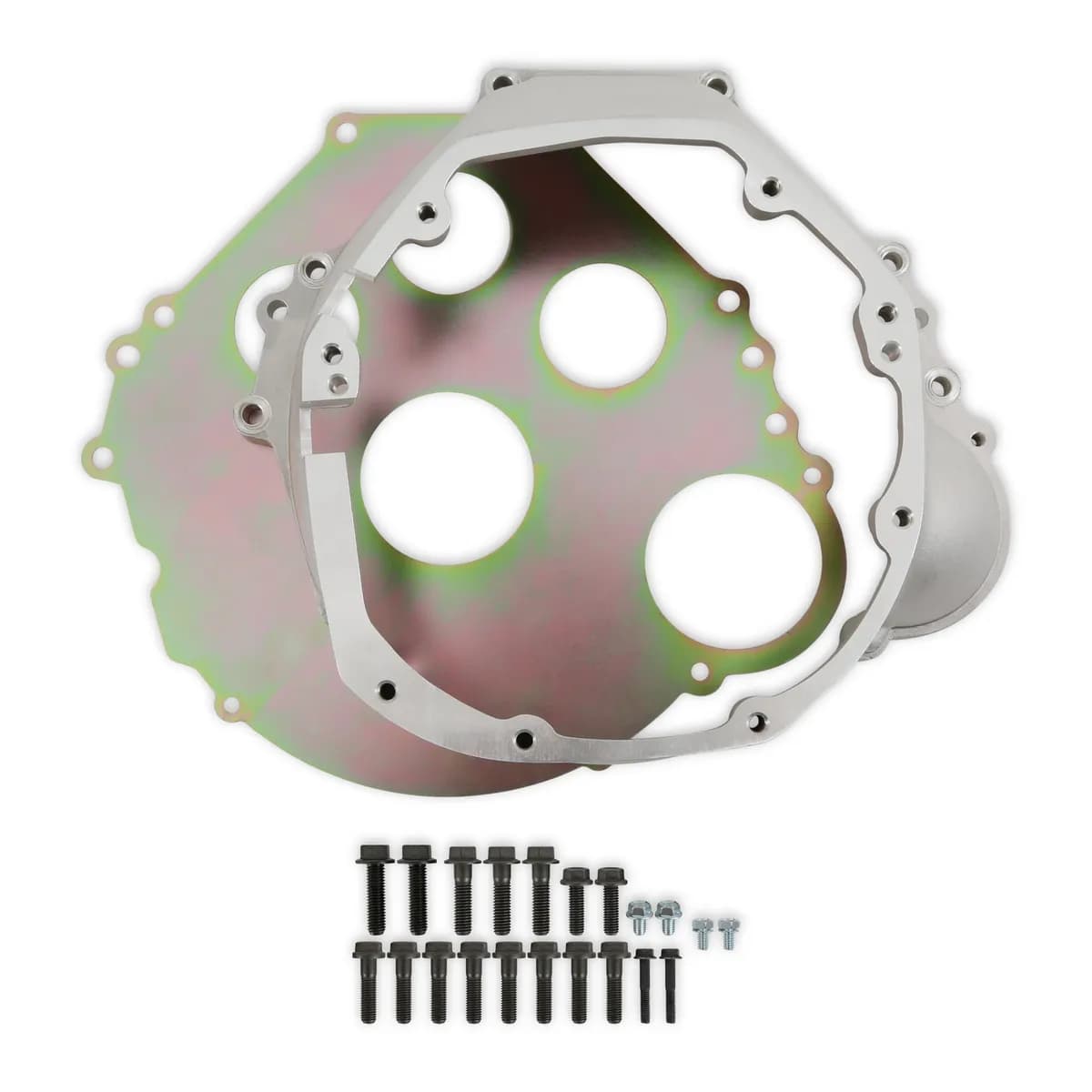 Sbf 289/302/351c Bellhousing Kit w/ Block Plate Cast Aluminum