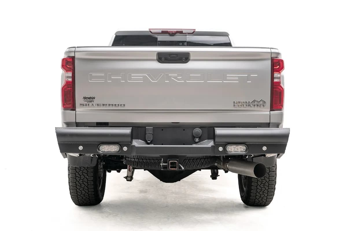 20c Silverado 2500/3500 HD Black Steel Elite Rear