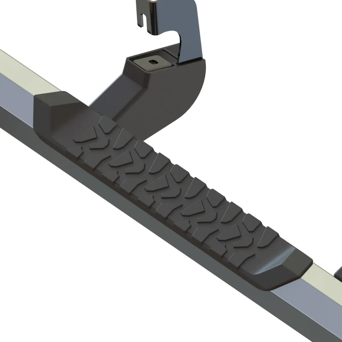 OCTA Series Nerf Bar; Aluminum; Premium Chrome Finish;