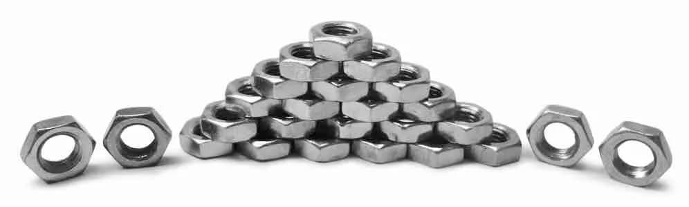 Steinjäger Nuts Bulk Jam Fasteners, Bulk 5/8-18 LH 25 Pack