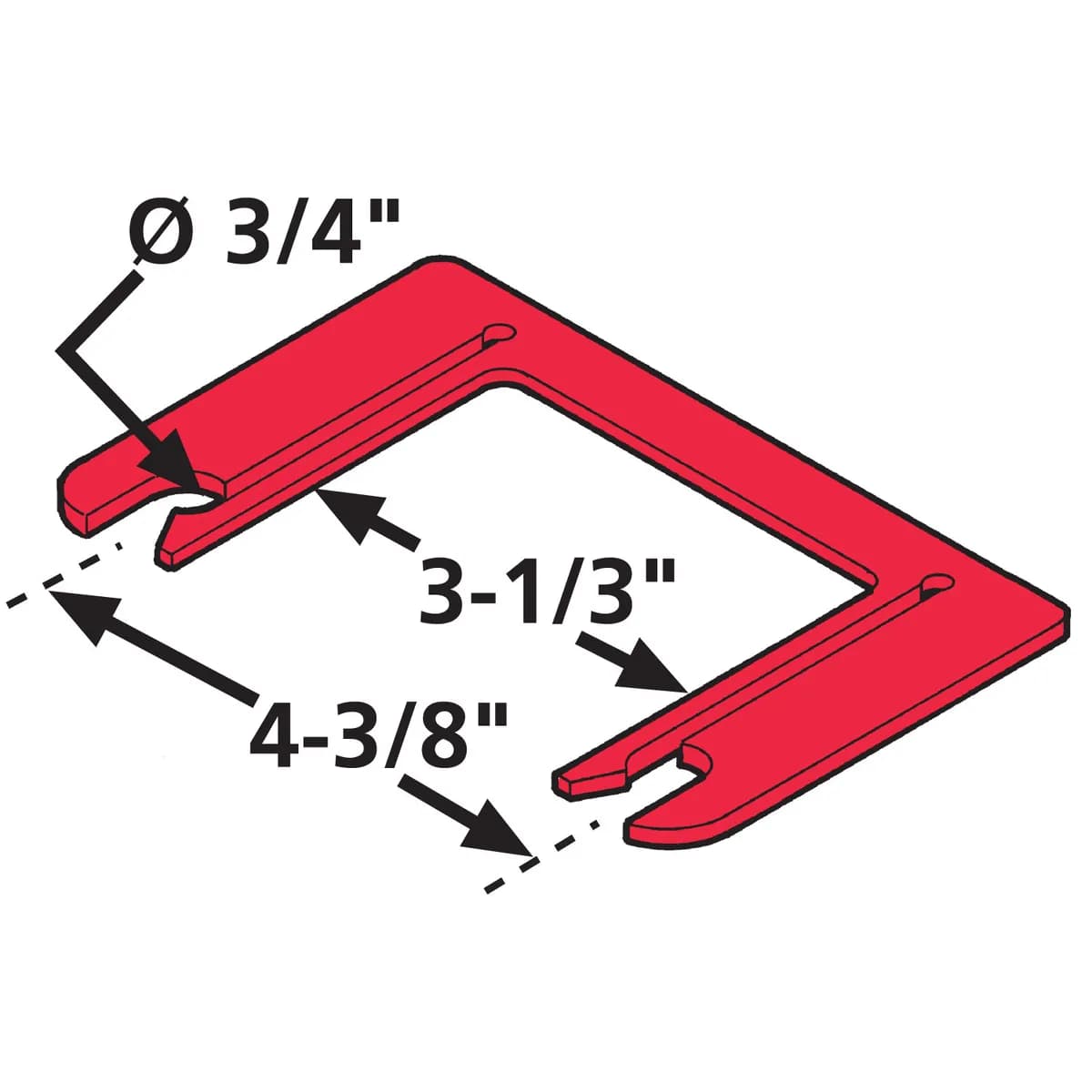 SPC 35030 - Tandem Shim-Volvo/White 1/32 (6 Pieces)