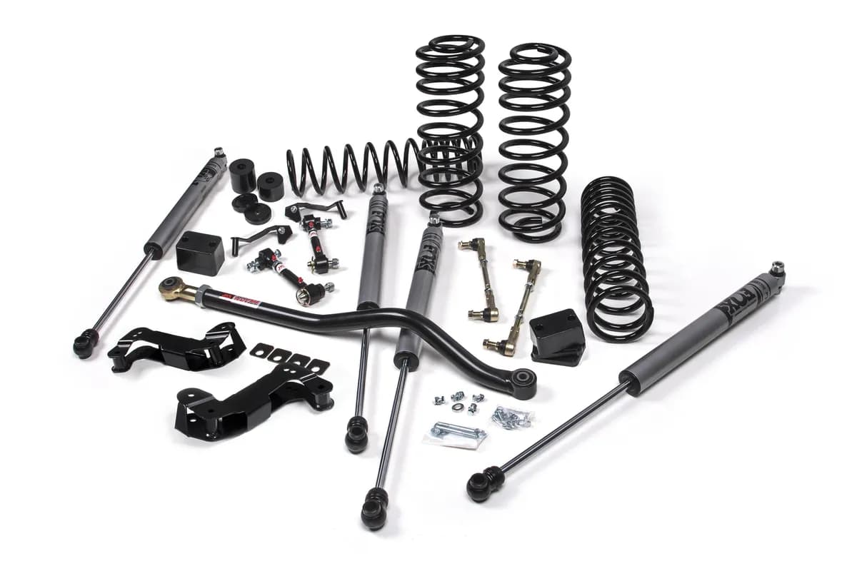 18c Jeep JL Jkontrol 2.5in 4dr W/Fox 2.5 Adventure Series Shocks HD Rate Coil
