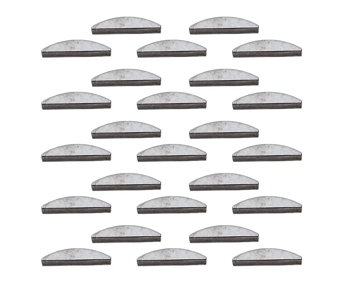 Woodruff Keys 25pk 3/16 x 1-7/16 in