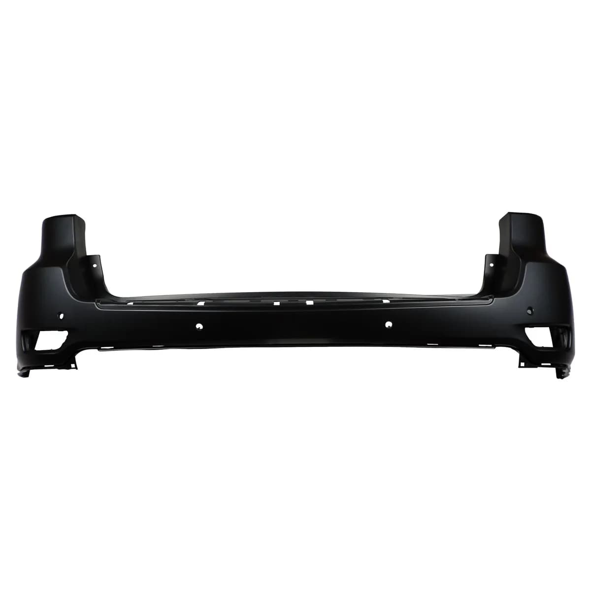 Bumper Fascia; w/o SRT or Trackhawk Package; w/ Parallel Park Assist; w/ Side Blind Spot Detection; Black Primed Finish;