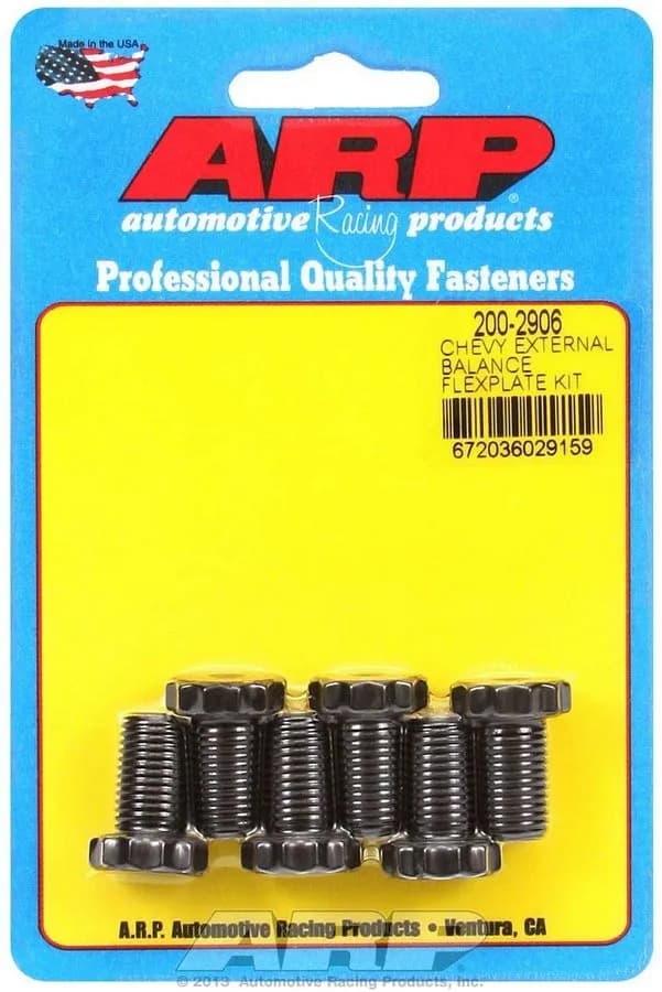 Chevy External Balance Flexplate Bolt Kit