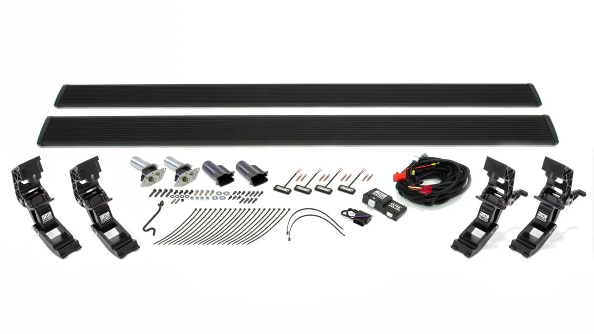 PowerStepBlackPlugNPlaySystem-includesOEMstyleilluminationCadillacEscaladeEXTESV2015ChevroletTahoeSuburban2015GMCYukonXL2015