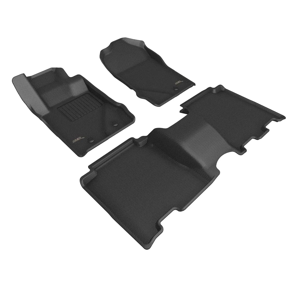 21c Bronco Fit 4 Door Carpeted Floor Kagu Black 1st & 2nd Row