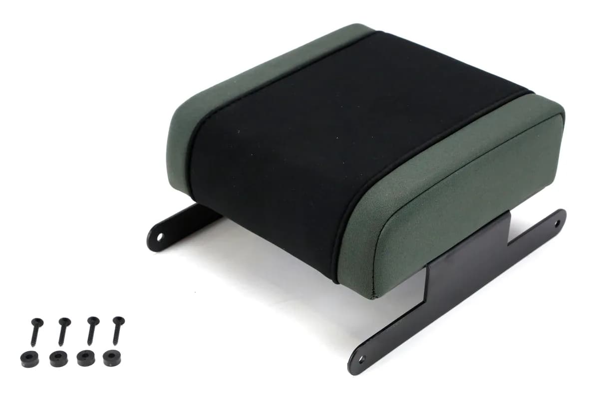 Rugged Ridge Arm Rest Pad Black/Grey - JK 2007-10