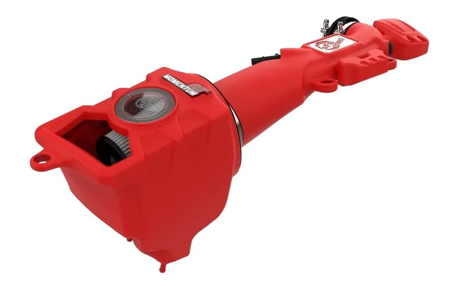 aFe POWER Momentum GT Red Edition Cold Air Intake System w/ Pro DRY S Filter - JT/JL 3.6L