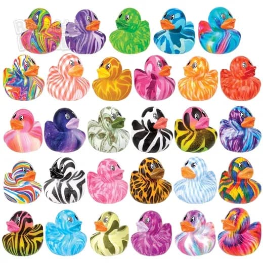 2\" Printed Ducky Assortment