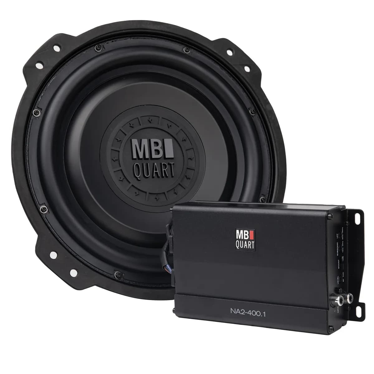 Mbq Jeep Wrangler JL Tuned Audio Package w/ 400w Complete OEM Premium 10 in Subw