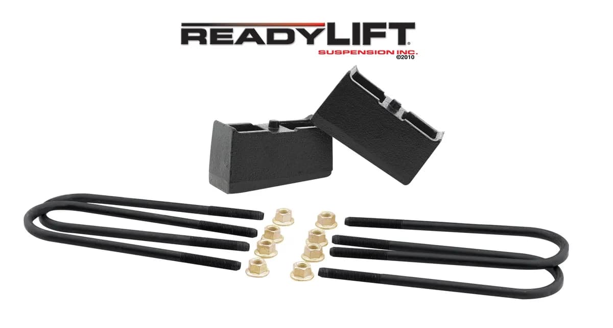 3" Rear Block Kit - GM Silverado & Sierra 1500 6-lug 1999-2018