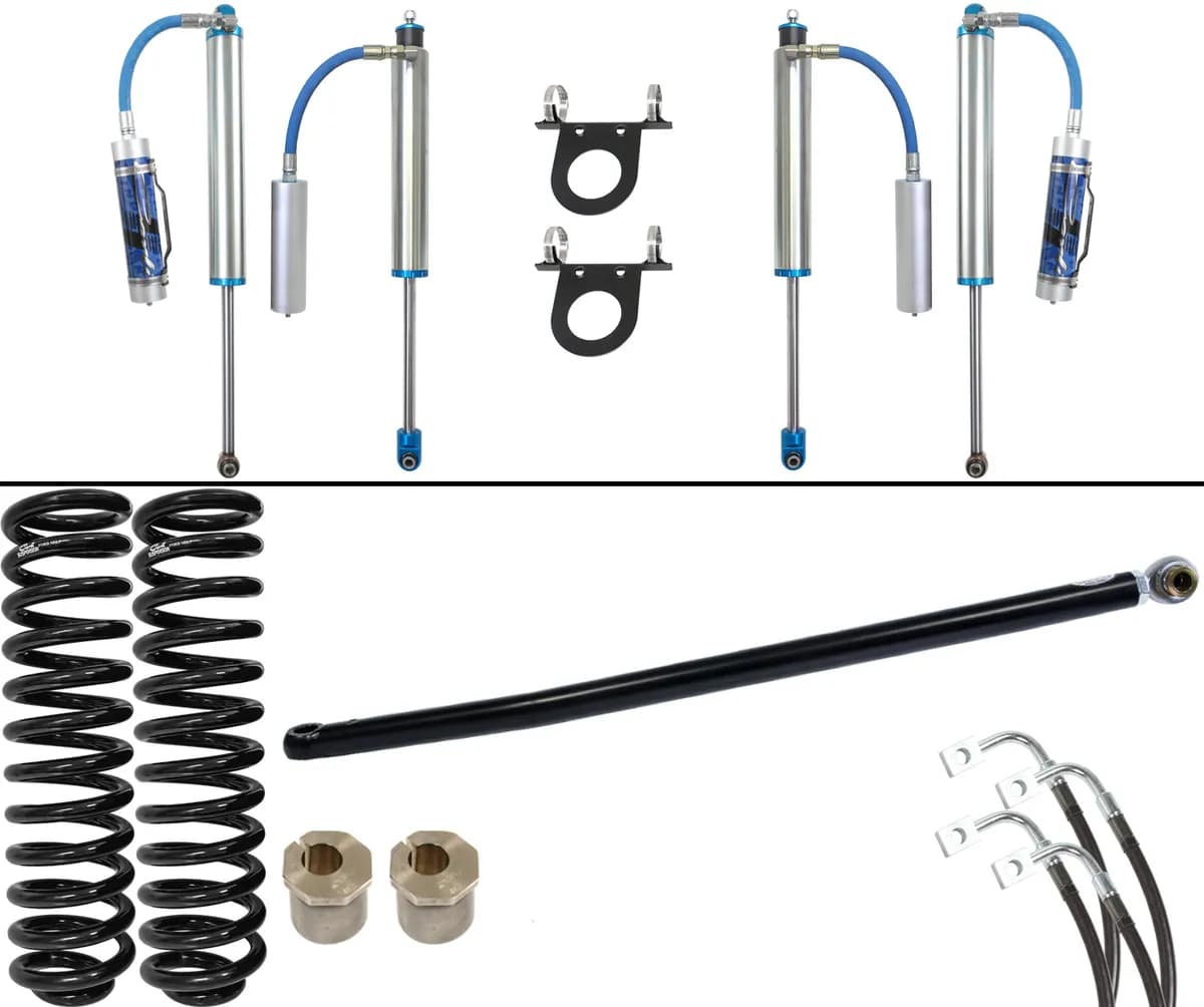 Carli 2.5" Leveling KING Pintop 2.5 Suspension System 05-07 Ford 6.0L Powerstroke