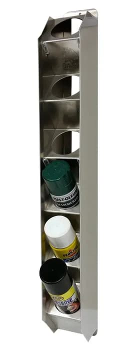 Aerosol Spray Can Shelf 6 Can Vert.
