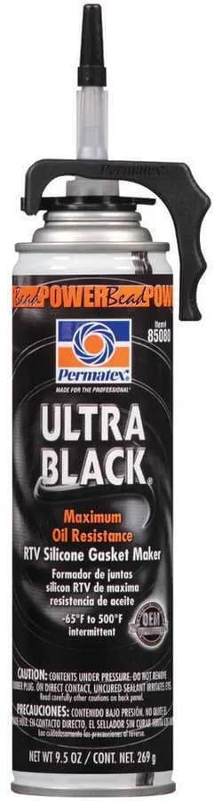 Ultra Black Rtv Silicone Gasket Maker 9.5oz Can