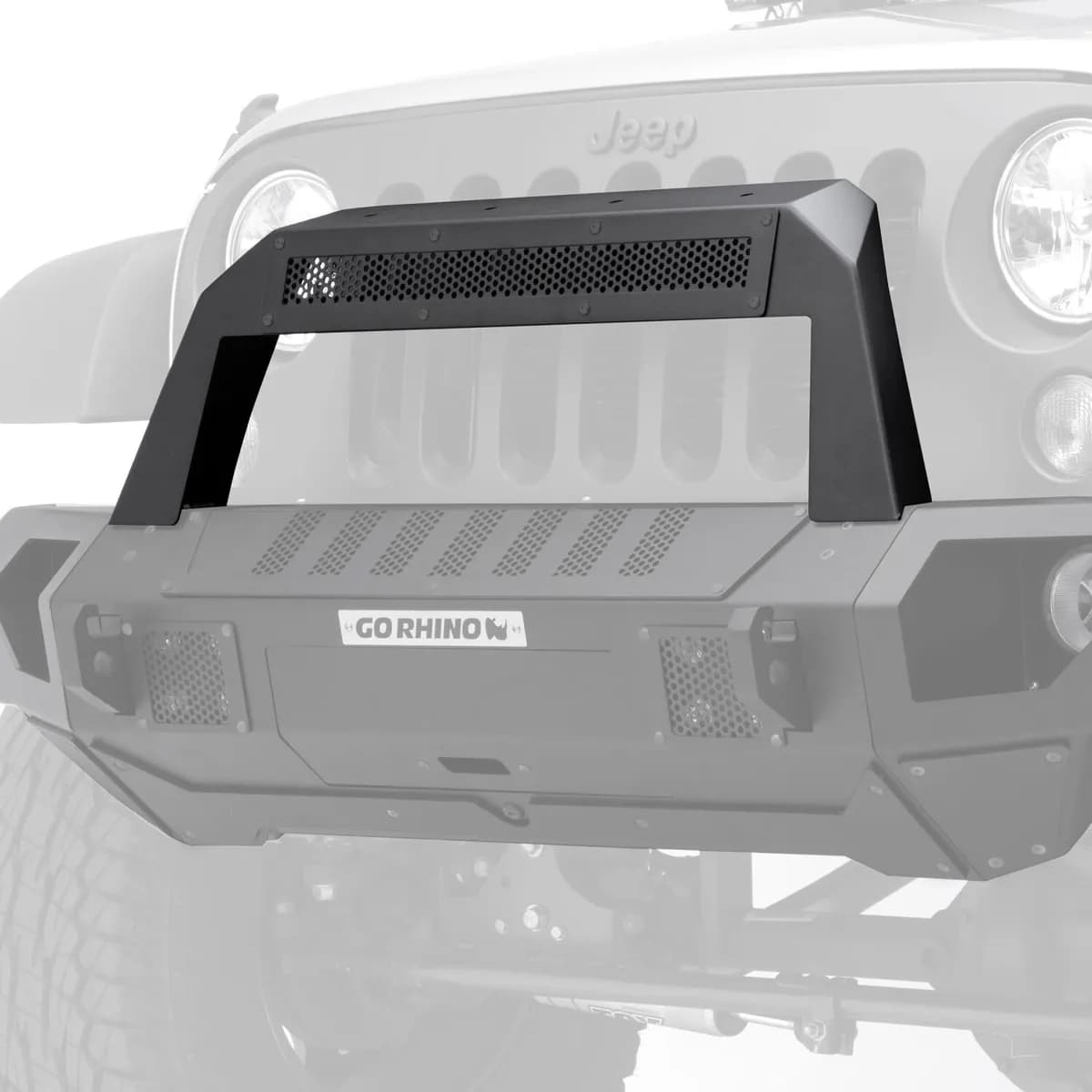 07c Trailline 10 Light Mount Bar Mounts up to 20in LED Light Bar Black Powdercoat Finish