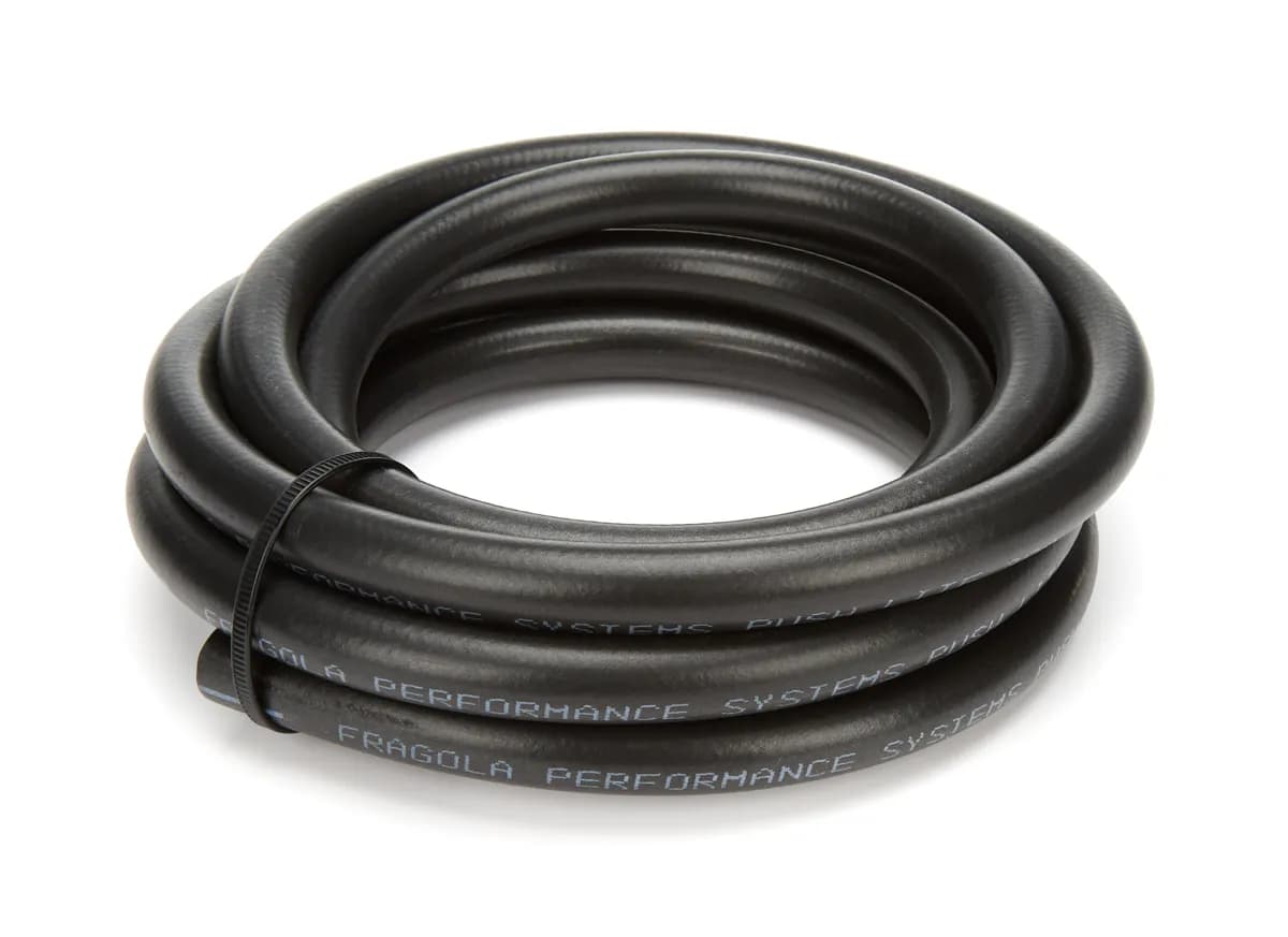 Pushlite Hitemp Black Hose 6an 10ft Roll (Replaces 810006 no Fiber Braid)