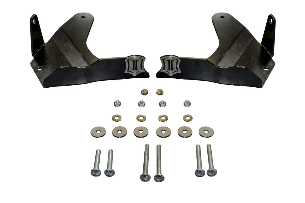 ICON 2007-2009 Toyota FJ Cruiser/2003-2009 Toyota 4Runner/2005-2015 Toyota Tacoma, Lower Control Arm Skid Plate, Kit