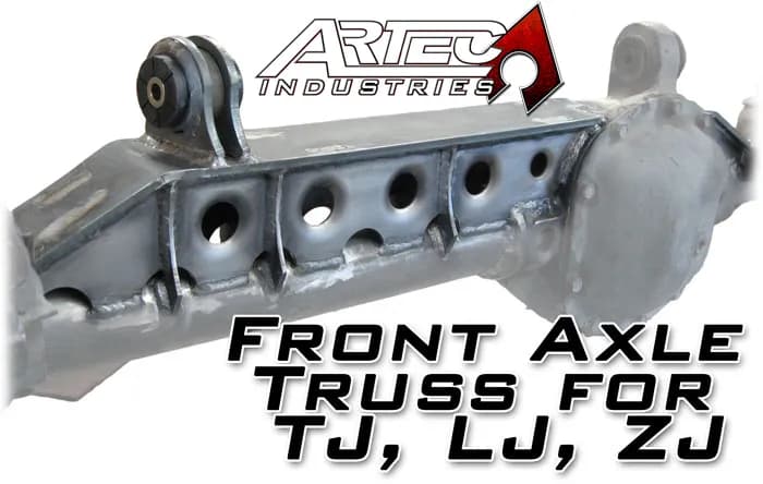 9306 Jeep TJ D30 Front Axle Truss
