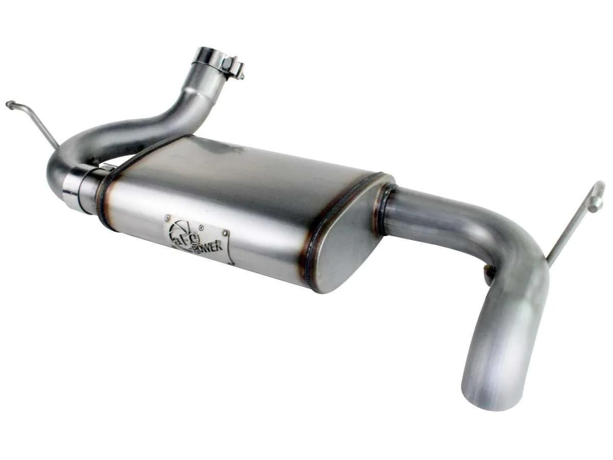 aFe POWER MACH Force-Xp 2.5in Axle-Back Hi-Tuck Exhaust System - JK