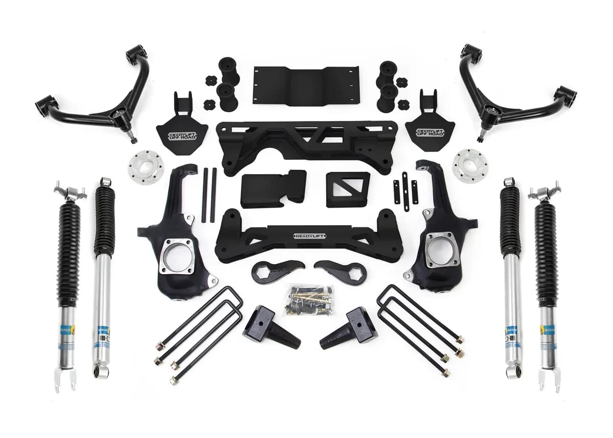 7-8" Lift Kit - GM Silverado / Sierra 2500HD/3500HD W/ Bilstein Shocks 2011-2019