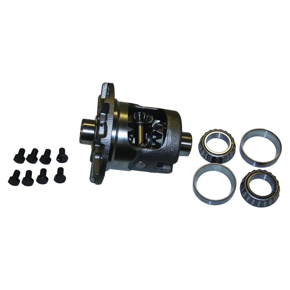 1999-2001 Grand Cherokee WJ w/ Model 35 rear axle; Trac-Lok; 3.73 ratio; Includes gear set 2000-2006 Wrangler TJ from 10/2/2000; w/ Model 35 rear axle; Trac-Lok; 3.73 4.11 ratio; Includes gear set