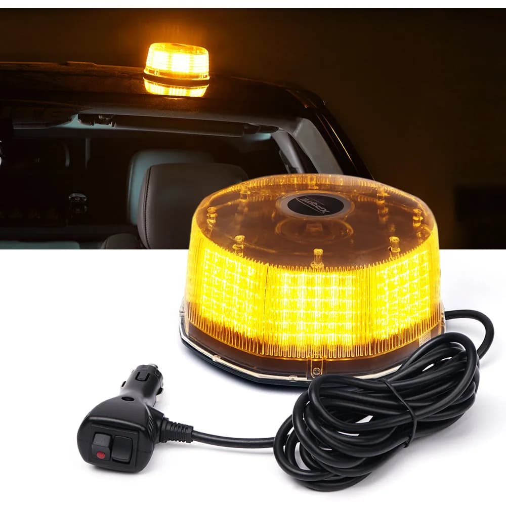 Xprite Sun Beam Series 240 LED High Intensity Strobe and Rotating Light Beacon