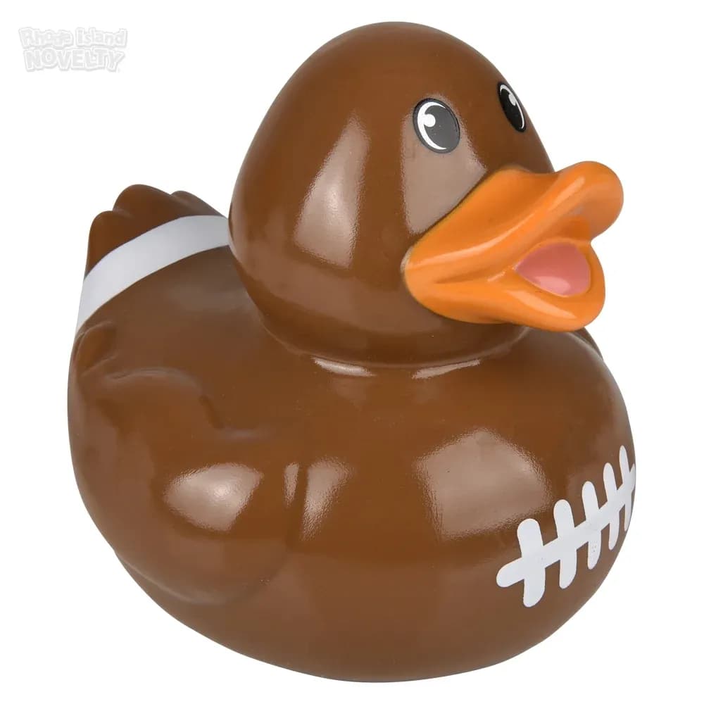 Big Sports Ball Rubber Duckies 6\"