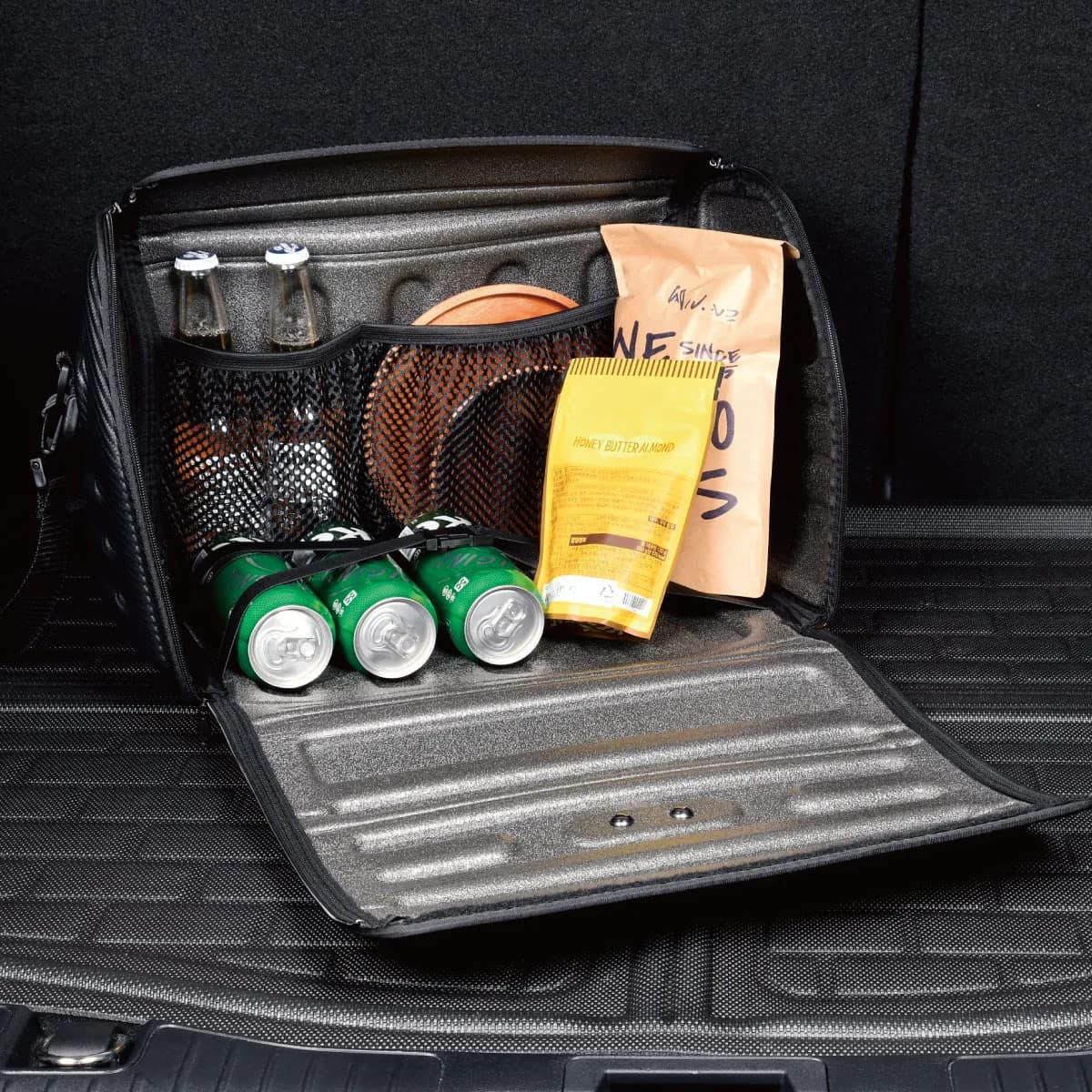 u ACE Handy Trunk Carbon Fiber (M) 18 X12 X12 (46x30x31 Cm) Black 9325-09