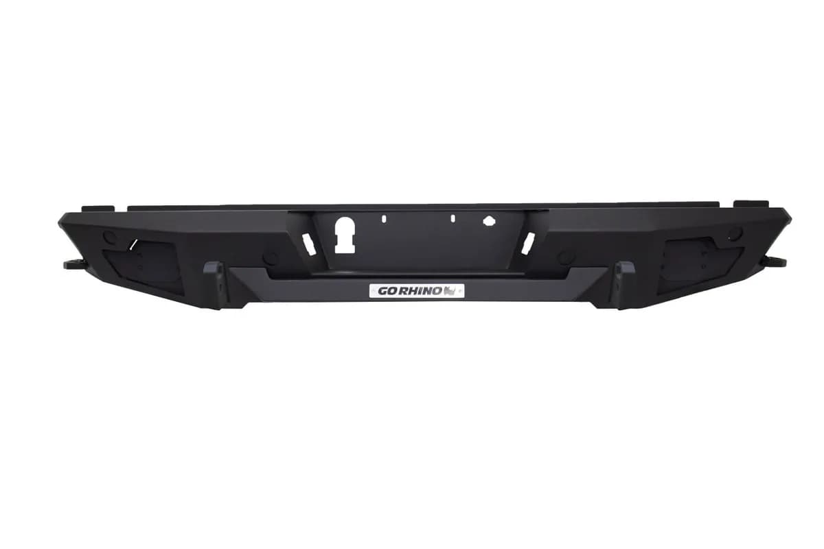 15c F150 Reuses Factory Hitch Plug And License Plate Lights Black Br20.5 Rear Bumper Replacement