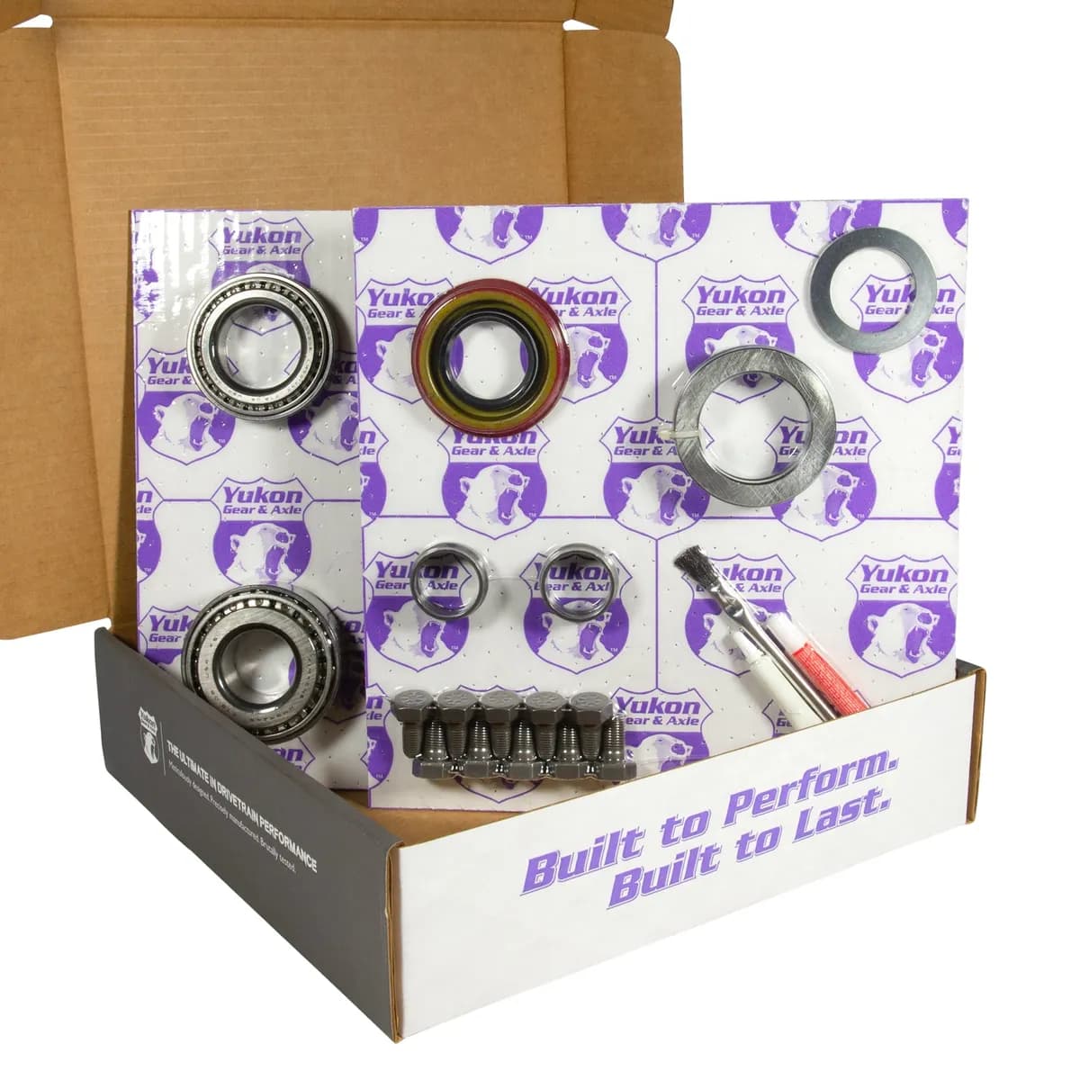 7.5 Inch /7.625 Inch GM 3.23 Rear Ring & Pinion Install Kit 2.25 Inch OD Axle Bearings 7.5 Inch / 7.625 Inch GM 3.23 Rear R&P Gear/ Install Kit Package With Ak 1563 Axle Bearings (2.25 Inch Od) '82& Up Yukon Gear