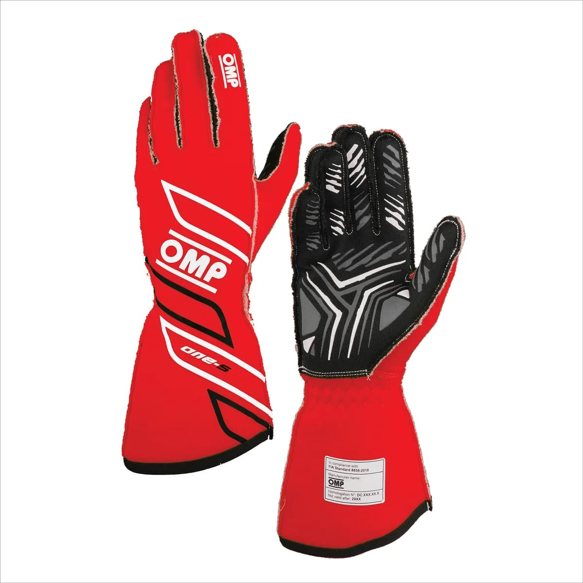 One-S Gloves My2025 Fia 8856-2018 Red Sz. m