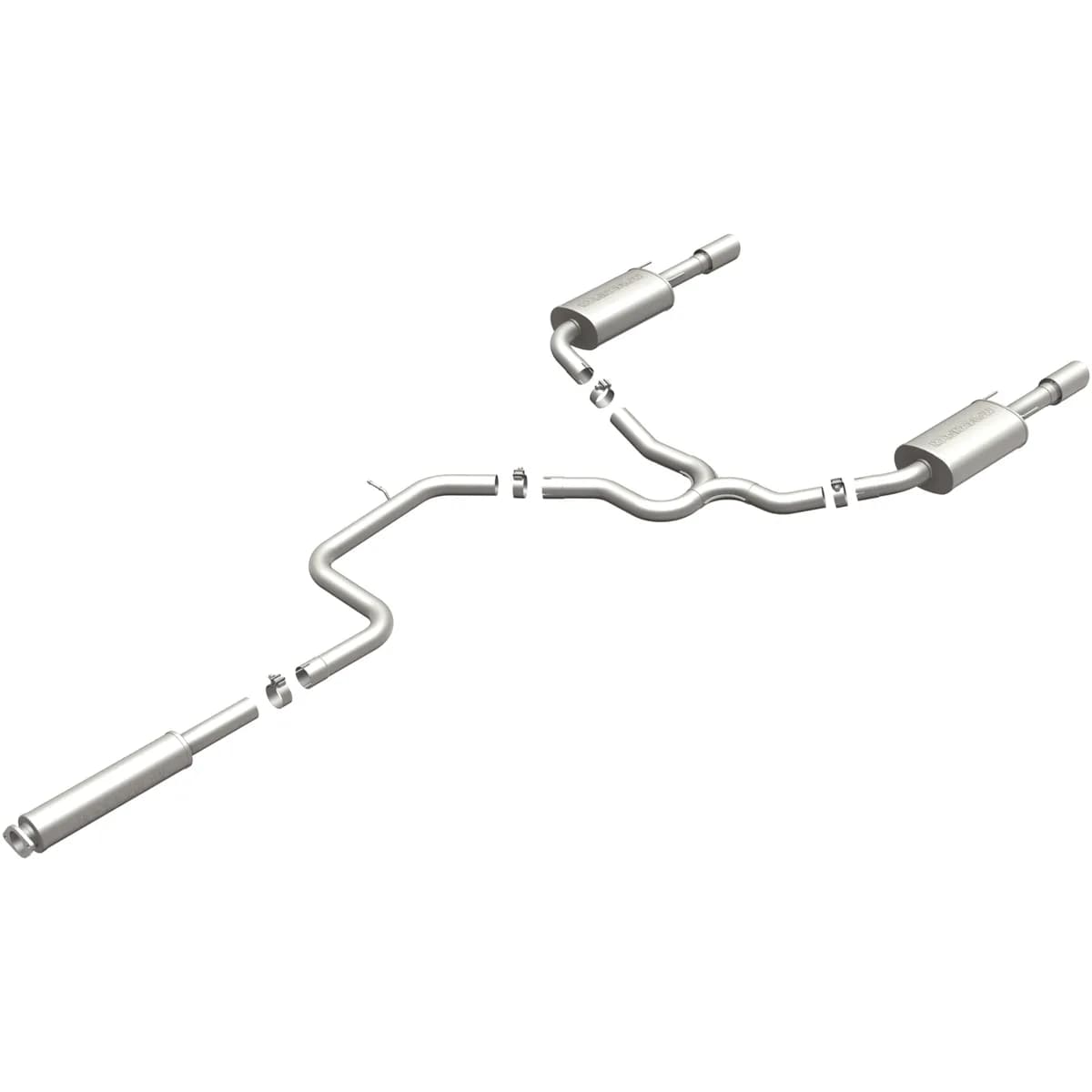 2000-2005 Chevrolet Impala/Monte Carlo Gas 3.4 And 3.8 v6 3.4l; 3.8l Dual Split Rear Exit