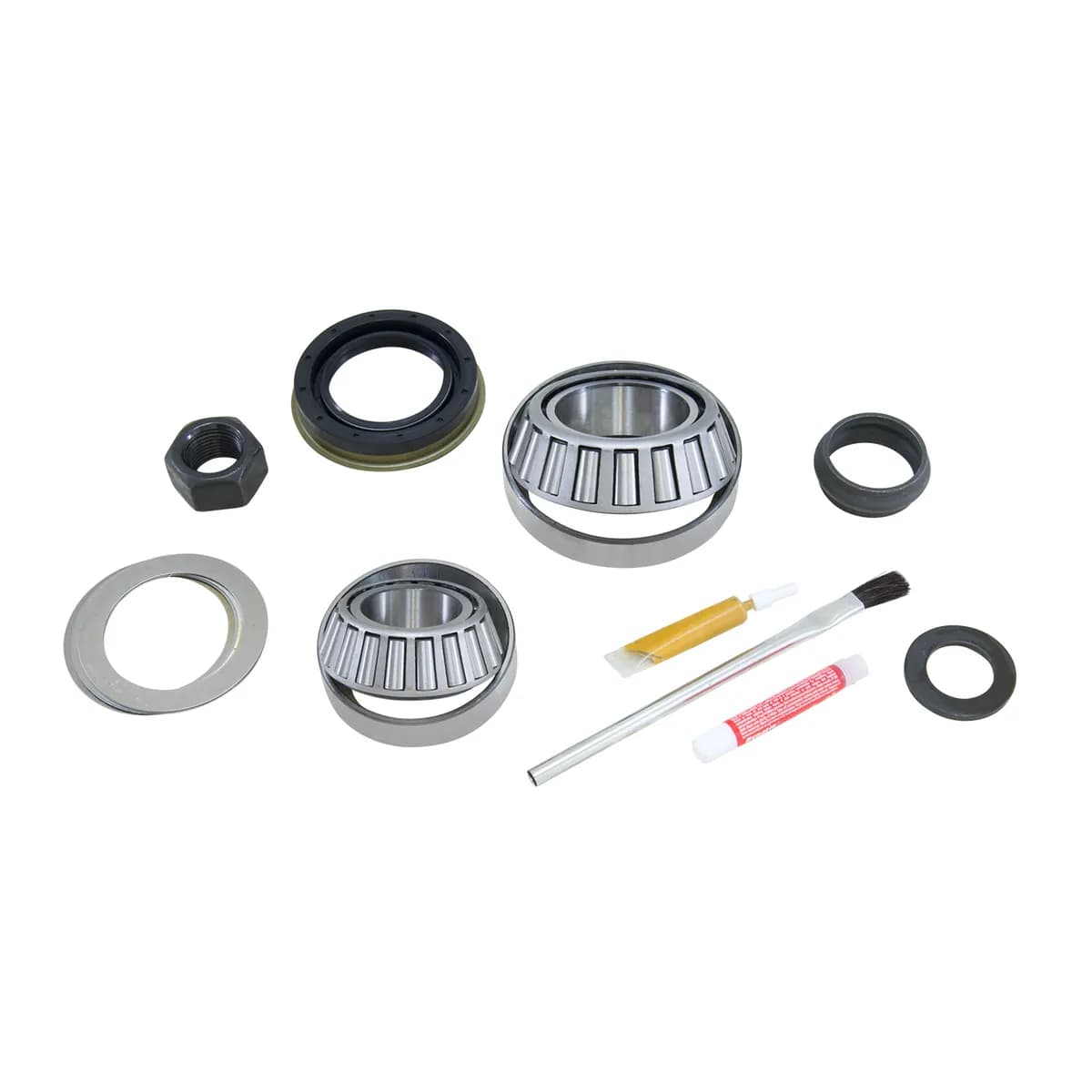 Yukon Pinion installation kits are a terrific solution for gear installation on lower mileage vehicles where the carrier bearings & races can be reused.