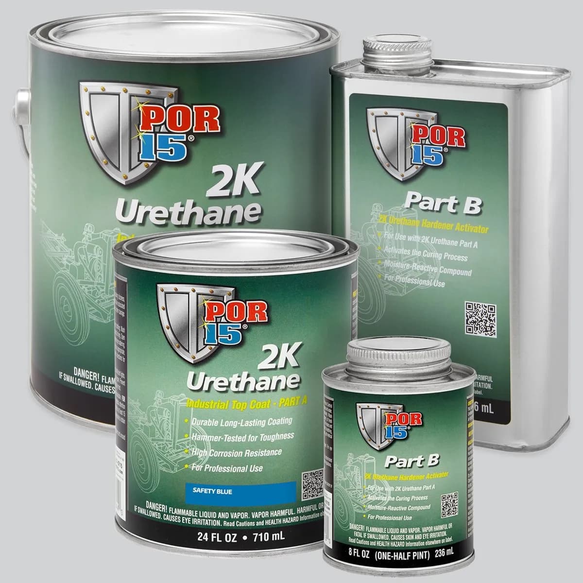 2k Urethane Gloss Black - Quart