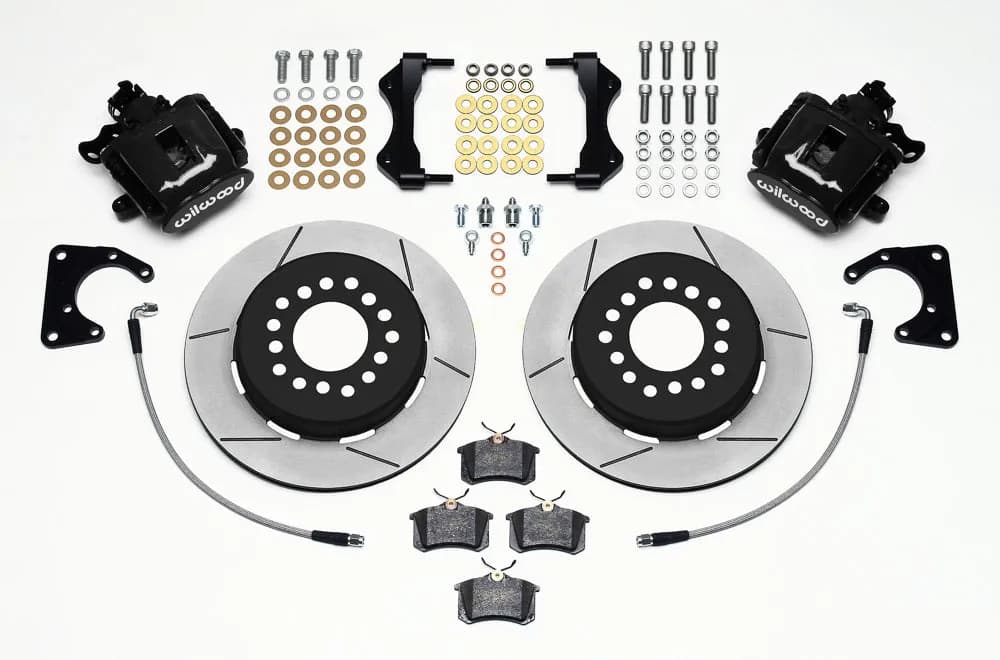 Combination Parking Brake Caliper 1Pc Rotor Rear Brake Kit - 140-12049