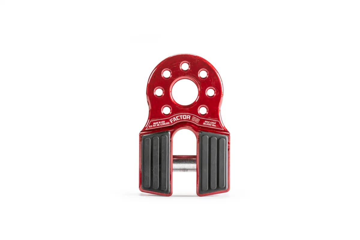 Factor 55 00050-02 Flatlink Winch Shackle Mount -- Blue