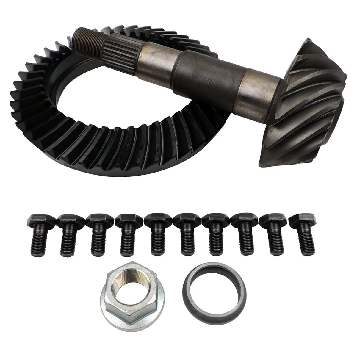 1987-2000 Cherokee XJ w/ Model 35 Rear Axle; 3.07 Ratio (43-14); OE Bolt Length .81in; up thru 10/1/2000 1987-1992 Comanche MJ w/ Model 35 Rear Axle; 3.07 Ratio (43-14); OE Bolt Length .81in; up thru 10/1/2000 1987-1995 Wrangler YJ w/ Model 35 Rear Axle