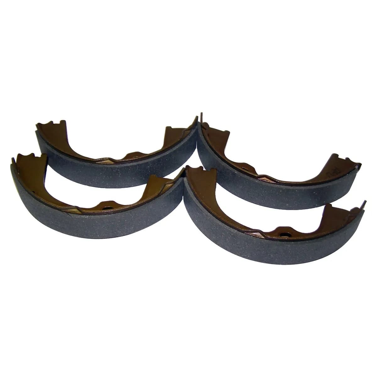 Crown Automotive Jeep Replacement 68001472AB Parking Brake Shoe Set for 2007-2014 Dodge, Chrysler, Ram Models, Left & Right