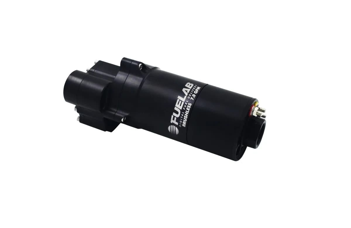 Pro Series Extreme Flow In-Line Variable Speed Brushless Fuel Pump, 7 Gpm Spur Gear Fuelab