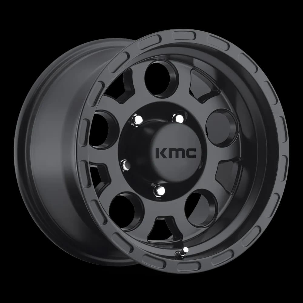 Kmc Km522 Enduro 15x9 -12 5x4.5 Matte Black