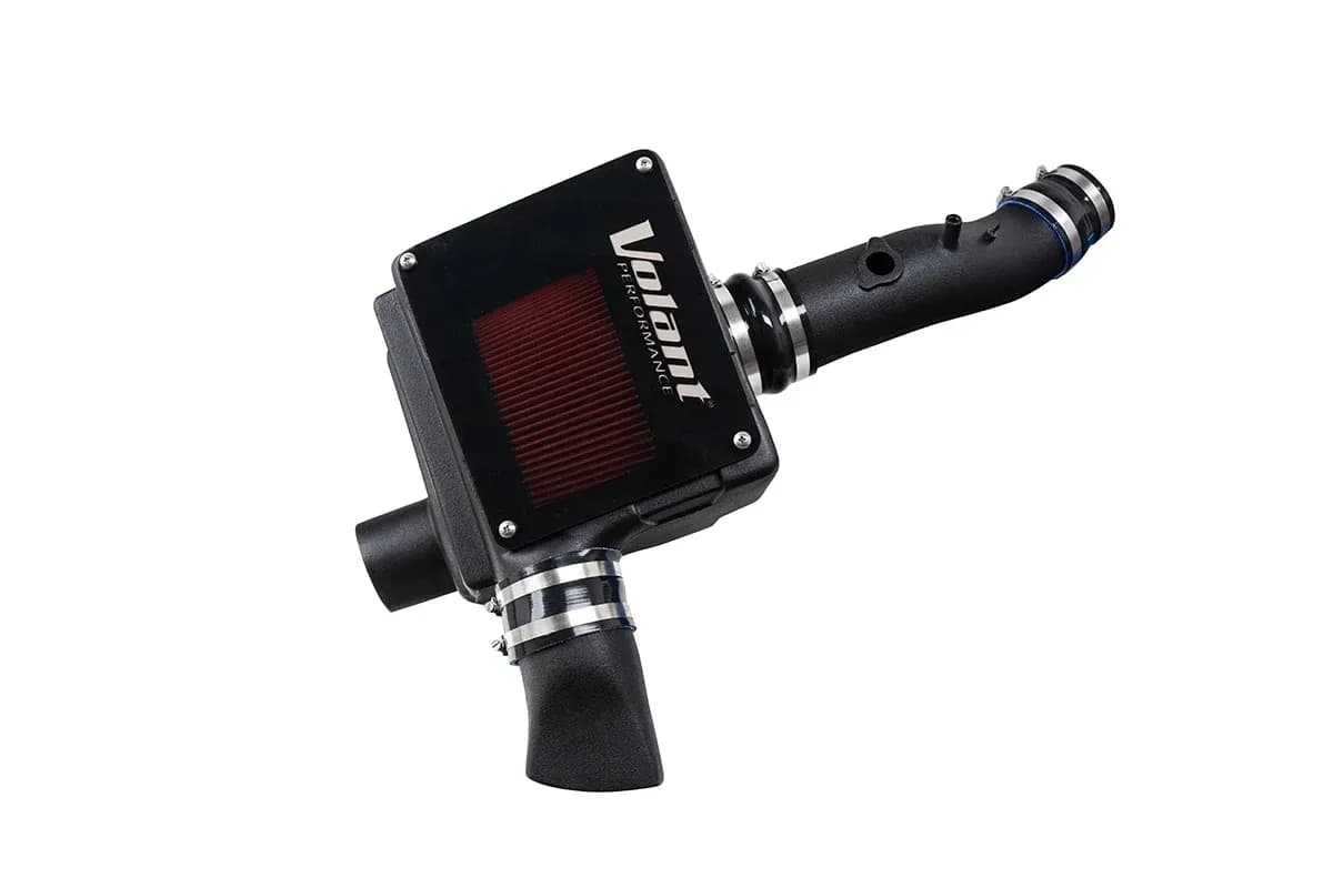 Cold Air Intake Kit; Incl. Closed Filter Box/Air Duct/DryTech 3D Synthetic/Connectors/Clamps;