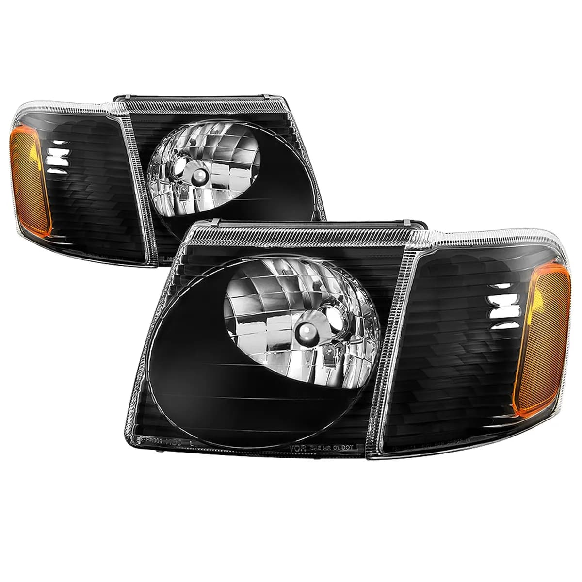 0103 Explorer Sport/0105 Sport Trac OEM Style Headlights With Corner 4pcs Sets