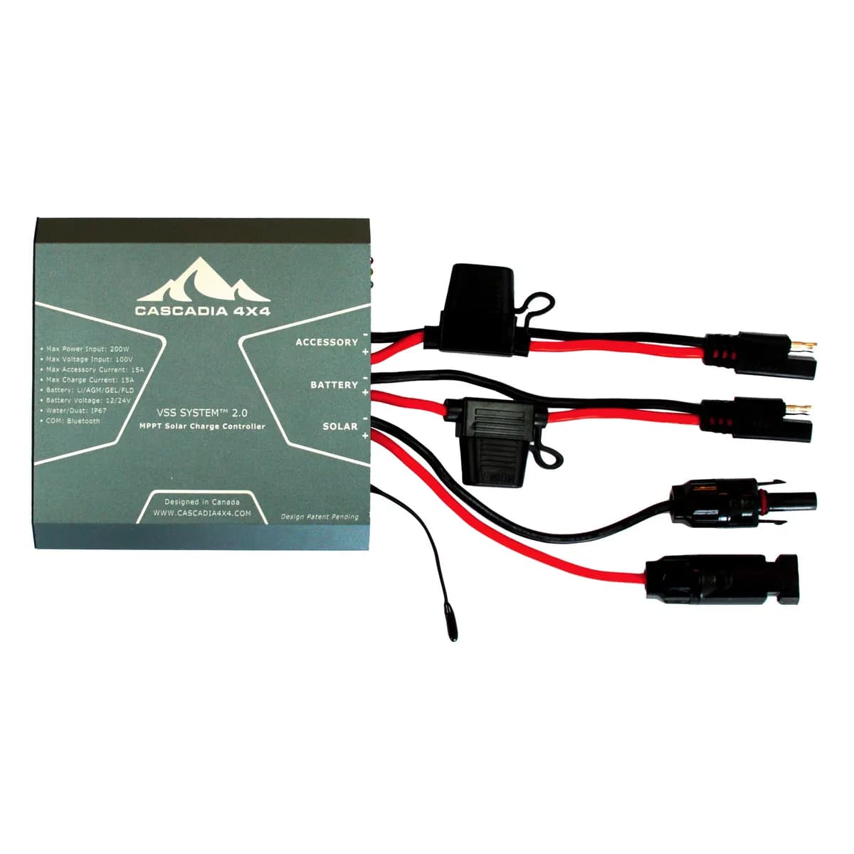 15A MPPT Bluetooth Solar Charge Controller | VSS System™ 2.0