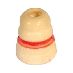 Shock Bumper 2-1/4in Red Soft