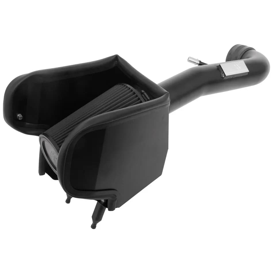 K&N Filters 71 Series Blackhawk Induction Cold Air Intake - Dry-Flow, Aluminum Tube - JT/JL 3.6L