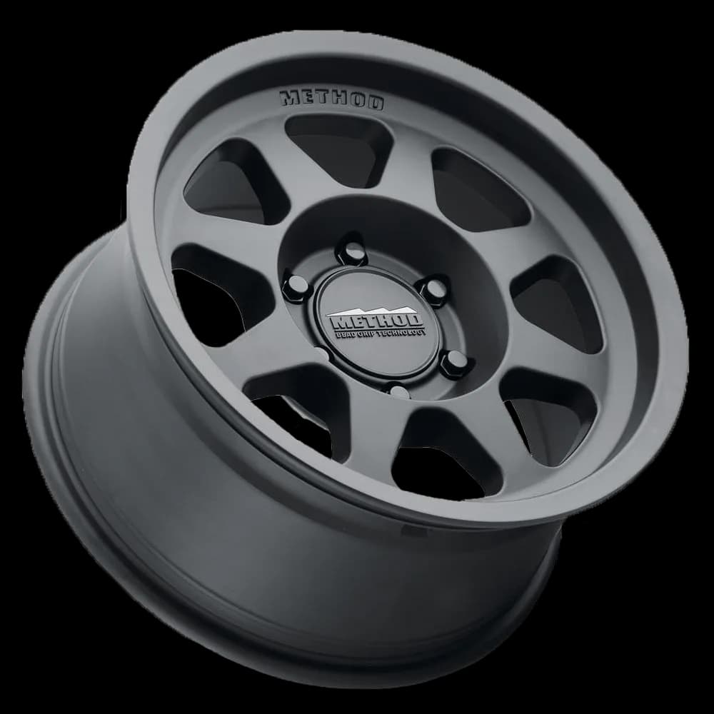 Aluminum Wheels 18x9 Bead Grip MR701 Bolt Pattern 6 On 135 Offset 18 Lip Size 1.81 Matte Black MB Method