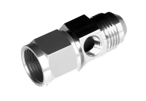 04 Male to 04 Female An/Jic With 1/8 Npt in Hex Clear